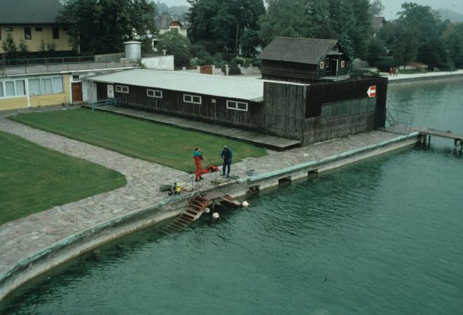 Das Strandbad Seewalchen. (Bild: Beat Eberschweiler)