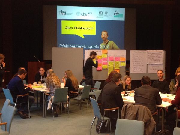 Open Space bei der Pfahlbau-Enquete 2015